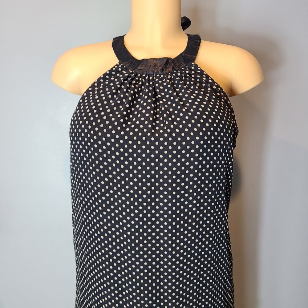 Jonathan Martin VTG Polka Dot Lace Retro Shift Dress Drop Waist Y2K Resort Sz‎ 6 - Picture 12 of 13